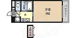 サン・クレスト西宮 ワンルームの間取図画像