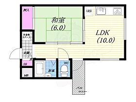 メゾン香枦園  ｜ 兵庫県西宮市松下町（賃貸マンション1LDK・2階・42.00㎡） その2