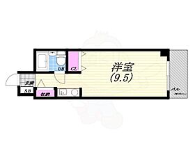 タケダビル95  ｜ 兵庫県西宮市津門呉羽町1番11号（賃貸マンション1K・10階・23.80㎡） その2