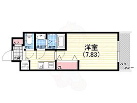 Luxe東灘 403 ｜ 兵庫県神戸市東灘区青木６丁目（賃貸マンション1K・4階・25.05㎡） その2