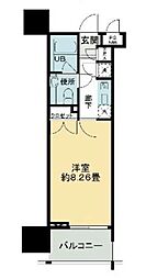 パトリア九段下 11階1Kの間取り