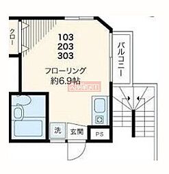 間取図画像 ワンルーム