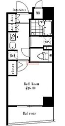 CYNTHIAオチャノミズ 1Kの間取図画像