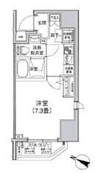 アイルイムーブル御茶ノ水 1Kの間取図画像