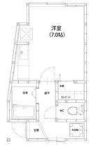 新栄荘  ｜ 東京都北区王子2丁目（賃貸アパート1R・1階・18.71㎡） その2