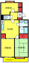 埼玉県川口市中青木2丁目（賃貸マンション3DK・3階・56.56㎡） その2