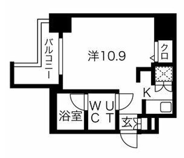 スパシエステージ池袋西 ｜東京都板橋区中丸町(賃貸マンション1R・4階・27.34㎡)の写真 その2