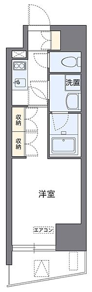 東京都文京区音羽1丁目(賃貸マンション1K・4階・26.25㎡)の写真 その2