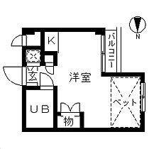 東京都荒川区荒川6丁目（賃貸マンション1R・3階・17.28㎡） その2