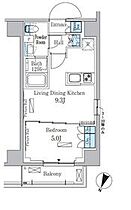 東京都豊島区南大塚2丁目31-2（賃貸マンション1LDK・3階・34.00㎡） その2