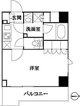 東京都豊島区池袋4丁目（賃貸マンション1K・5階・25.44㎡） その2