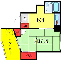 コスモ三杉 303 ｜ 東京都板橋区富士見町（賃貸マンション1K・3階・25.00㎡） その2