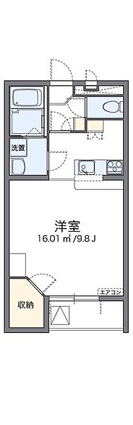 レオパレスノワールII 104｜東京都北区浮間5丁目(賃貸マンション1K・1階・31.33㎡)の写真 その2
