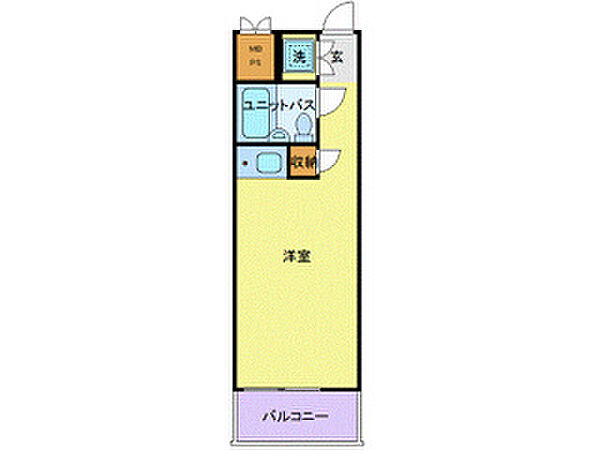 ワコーレ椎名町 202｜東京都豊島区南長崎1丁目(賃貸マンション1R・2階・20.02㎡)の写真 その2