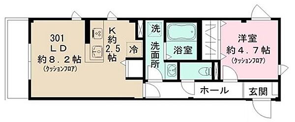 ユアメゾン立教通り 301｜東京都豊島区西池袋5丁目(賃貸マンション1LDK・3階・41.02㎡)の写真 その1