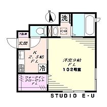 ステュディオＥ・Ｕ（ＳＴＵＤＩＯ　Ｅ・Ｕ） 102 ｜ 東京都北区浮間4丁目（賃貸アパート1K・1階・31.67㎡） その2