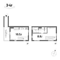 Ｒｕｅｌｌｅ  ｜ 東京都板橋区蓮沼町（賃貸マンション1LDK・3階・48.62㎡） その2