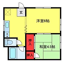 えの木ハウス A ｜ 東京都北区王子4丁目22-2（賃貸アパート2K・1階・31.59㎡） その2