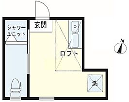 サークルハウス東池袋　107 107 ｜ 東京都豊島区東池袋5丁目41-3（賃貸アパート1R・1階・11.05㎡） その2