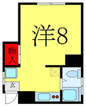 時岡ビル 301 ｜ 東京都北区滝野川6丁目47-2（賃貸マンション1R・3階・20.00㎡） その2