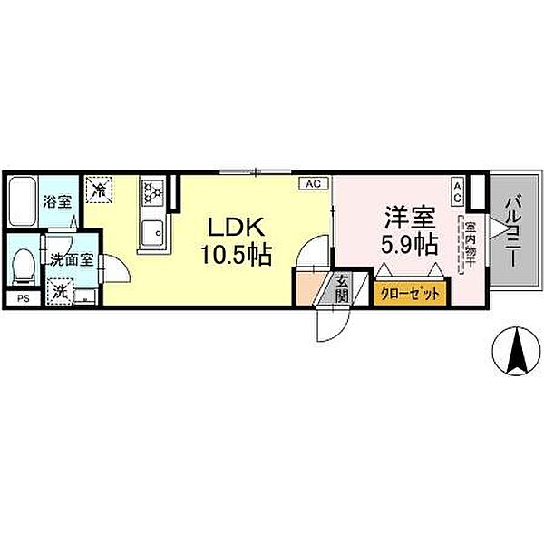 グラナーデ千住緑町 101｜東京都足立区千住緑町3丁目(賃貸アパート1LDK・1階・36.80㎡)の写真 その1