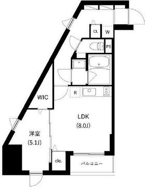 東京都北区西ケ原1丁目(賃貸マンション1LDK・10階・39.18㎡)の写真 その2