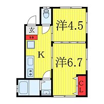 東京都文京区小日向3丁目（賃貸アパート2K・1階・32.00㎡） その1