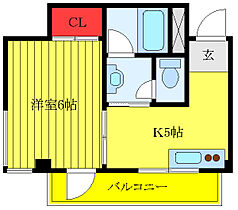 パティオ見次 301 ｜ 東京都板橋区前野町3丁目46-2（賃貸マンション1DK・3階・23.67㎡） その2