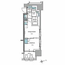 ルフォンプログレ上野入谷フロント  ｜ 東京都台東区下谷2丁目（賃貸マンション1DK・5階・27.08㎡） その2