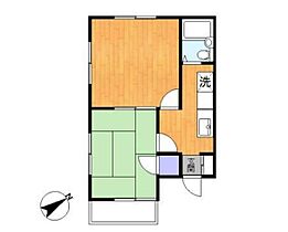 東京都豊島区雑司が谷2丁目（賃貸マンション2K・2階・36.00㎡） その2