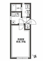 Beno　Hasune 102 ｜ 東京都板橋区東坂下2丁目（賃貸マンション1K・1階・25.02㎡） その2