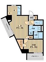 ＨＦ早稲田レジデンス 1506 ｜ 東京都新宿区弁天町（賃貸マンション1LDK・15階・44.04㎡） その2