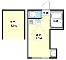 東京都豊島区巣鴨2丁目（賃貸アパート1R・2階・19.00㎡） その2