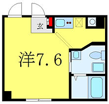 東京都荒川区西日暮里2丁目（賃貸マンション1R・4階・20.00㎡） その2