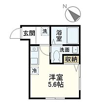 サンミッシェル上大岡 105 ｜ 神奈川県横浜市港南区上大岡東１丁目42番15号（賃貸アパート1R・1階・16.42㎡） その2