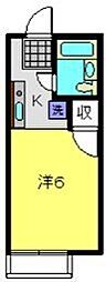間取図画像 1K