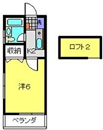 間取図画像 1K