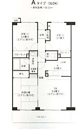 アルテール戸塚 3LDKの間取図画像