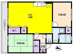 プレステージ芦屋 2階