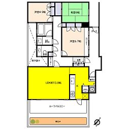 コート芦屋朝日ヶ丘1号棟 5階