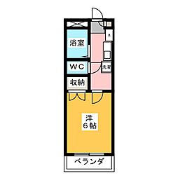 間取図画像 1K