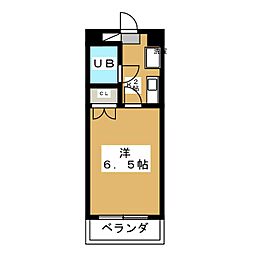 T.I.M 1Kの間取図画像