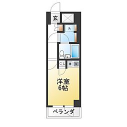 ライオンズマンション小石川植物園 ワンルームの間取図画像