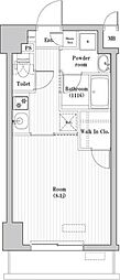 レジデンス北大塚 1Kの間取図画像