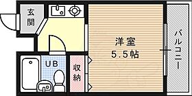 カーサパラマウント  ｜ 兵庫県神戸市灘区千旦通１丁目4番13号（賃貸マンション1K・3階・19.00㎡） その2