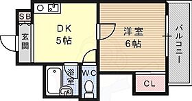 大和ハイツ  ｜ 兵庫県神戸市灘区鶴甲２丁目8番11号（賃貸マンション1DK・4階・24.25㎡） その2