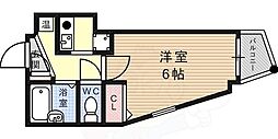 PARC王子 1Kの間取図画像