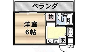 兵庫県神戸市灘区岩屋北町７丁目2番18号（賃貸マンション1K・6階・18.45㎡） その2