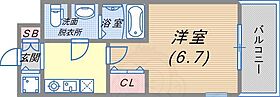 ライジングコート深江本町フラワーパーク  ｜ 兵庫県神戸市東灘区深江本町３丁目2番21号（賃貸マンション1K・8階・21.83㎡） その2