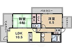 ラ・トゥール六甲  ｜ 兵庫県神戸市灘区弓木町４丁目3番1号（賃貸マンション2LDK・9階・53.67㎡） その2